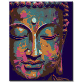 Painting by Numbers Art Lifestyle Half Buddha Face